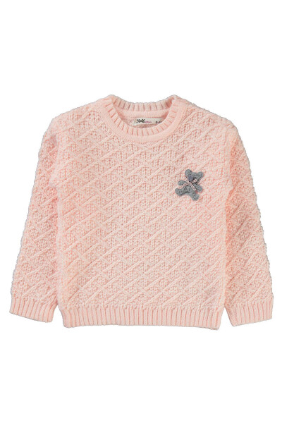 Girls' Sweater 2-5 Years Salmon - 5