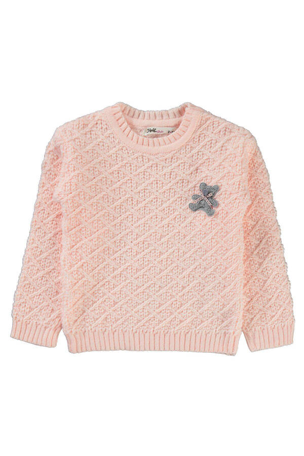 Girls' Sweater 2-5 Years Salmon - 5