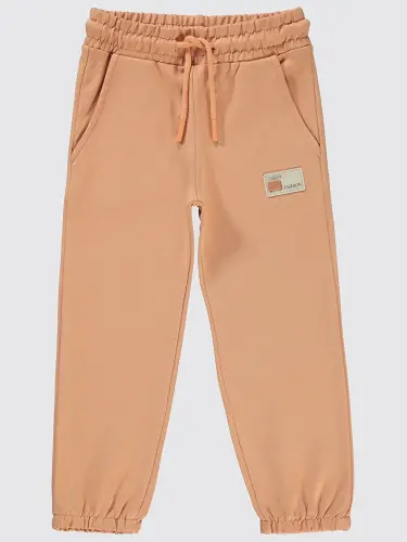 Girls' Sweatpants 2-5 Years Italian Clay-Brown - 1
