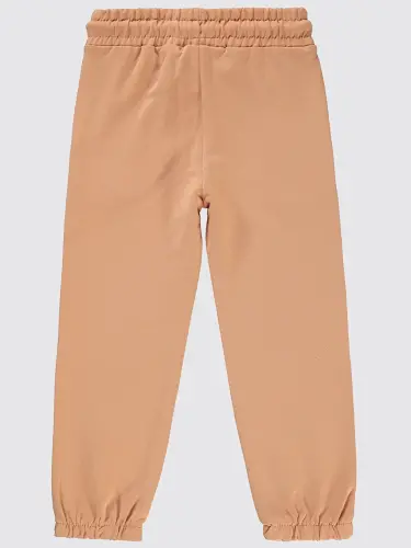 Girls' Sweatpants 2-5 Years Italian Clay-Brown - LC WAIKIKI (1)