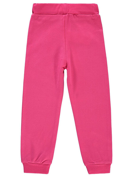 Girls Sweatpants for Kids 2-5 Years Old Fuchsia - 2