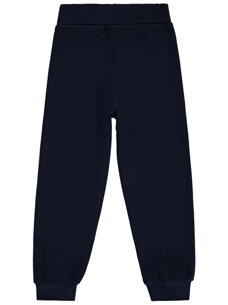 Girls Sweatpants for Kids 2-5 Years Old Navy Blue - 4