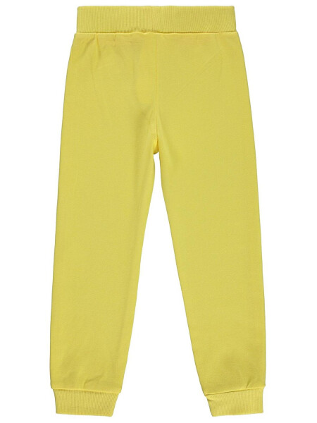 Girls Sweatpants for Kids 2-5 Years Old Yellow - 4