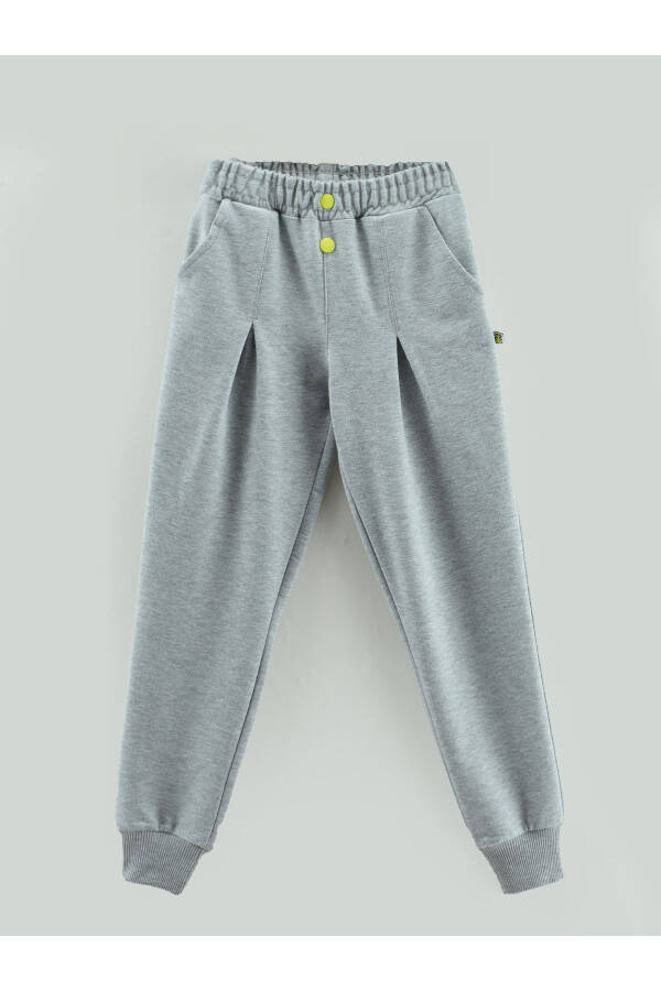 Girl's Sweatpants with Pockets and a Crinkle Sound - 4