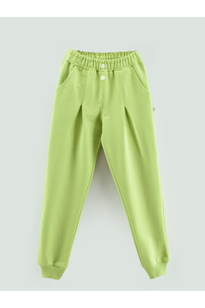 Girls' Sweatpants with Pockets and a Crinkle Sound - 4