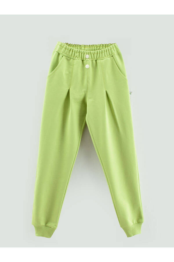 Girls' Sweatpants with Pockets and a Crinkle Sound - 4