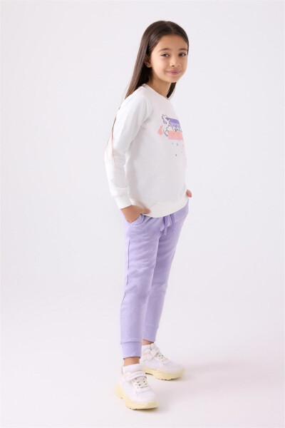 Girls' Sweatsuit Cream RP3478-2 - 1