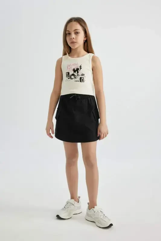 Girls Tie-Waist Skirt B4471a8bk81mc - 1