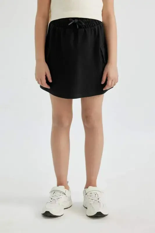 Girls Tie-Waist Skirt B4471a8bk81mc - 3