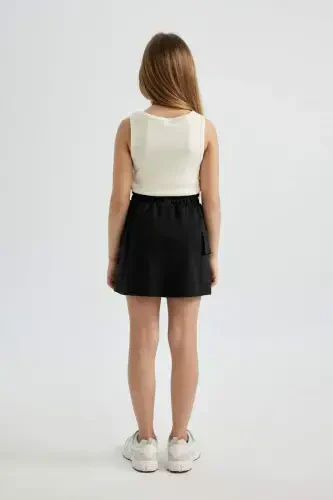 Girls Tie-Waist Skirt B4471a8bk81mc - 4