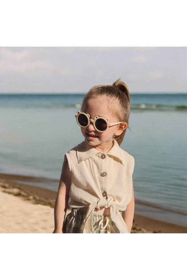 Girls' Tie-Waist Sleeveless Blouse - 8