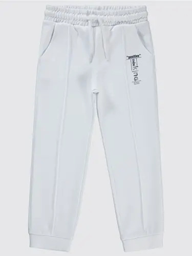 Girls Tracksuit Bottoms 10-13 Years White-White - LC WAIKIKI (1)