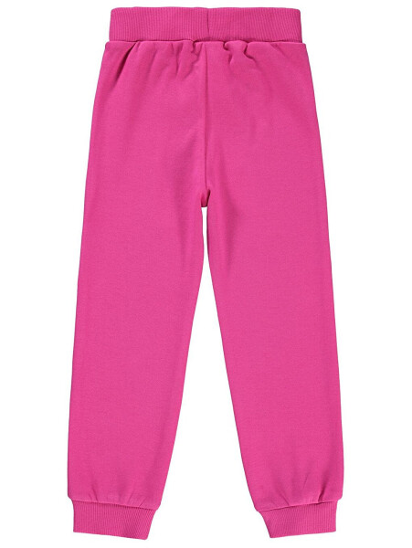 Girls Tracksuit Bottoms 2-5 Years Bright Pink - 4