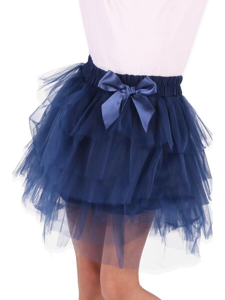 Girls Tutu Skirt Navy (11-12 Years) - 3