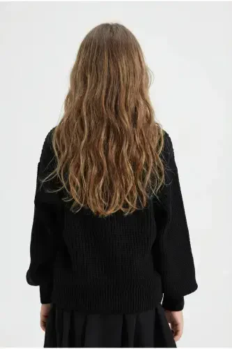 Girls V-Neck Cardigan A2298a823wn - 6