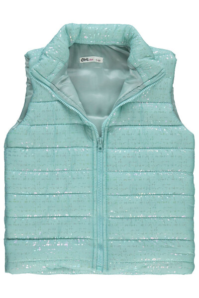 Girls' Vest (6-9 Years) Mint - 5