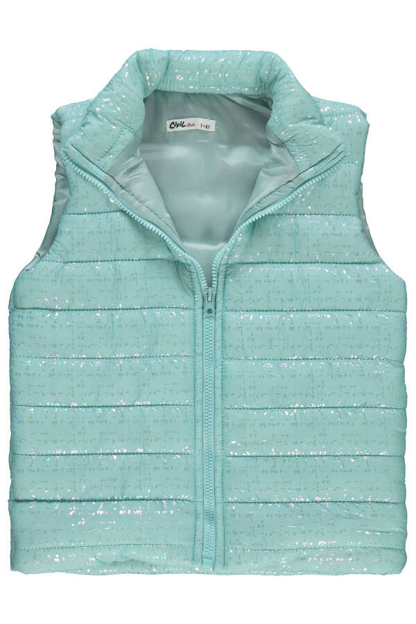 Girls' Vest (6-9 Years) Mint - 5