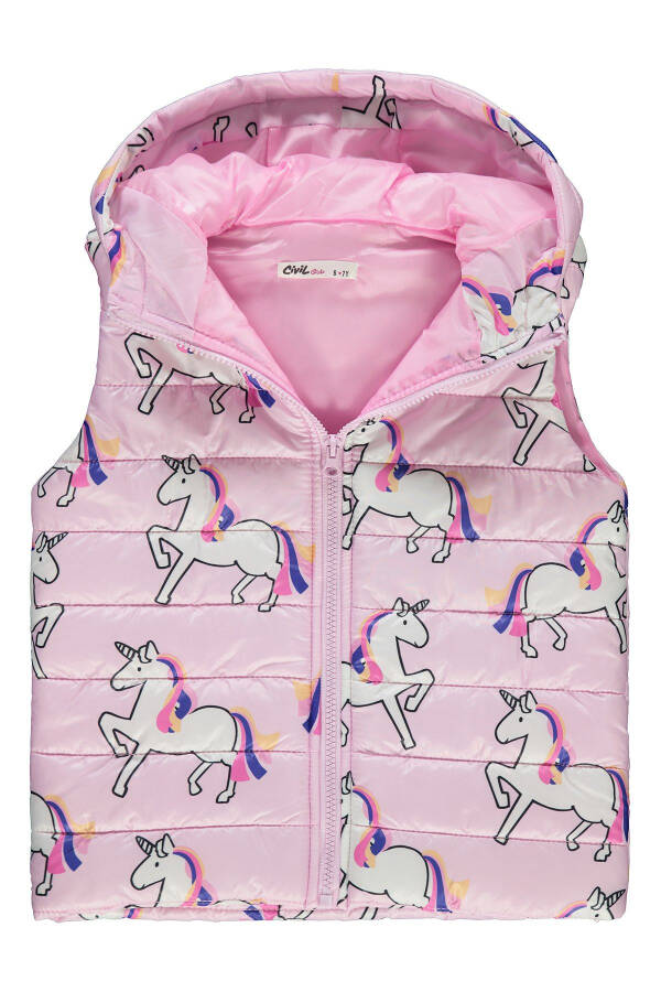 Girls' Vest (6-9 Years) Rose Pink - 5