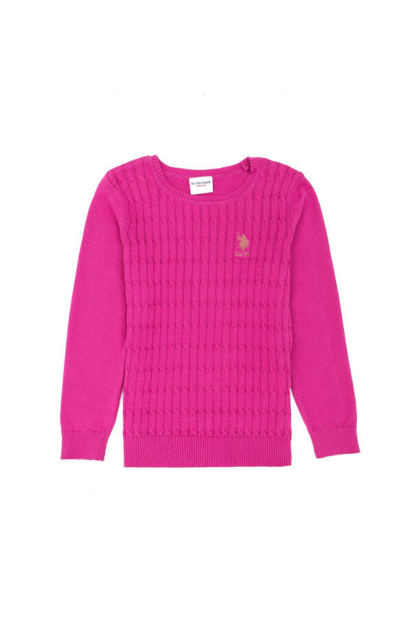 Girls Violet Basic Sweater 50269034-VR037 - 7