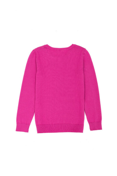 Girls Violet Basic Sweater 50269034-VR037 - 8