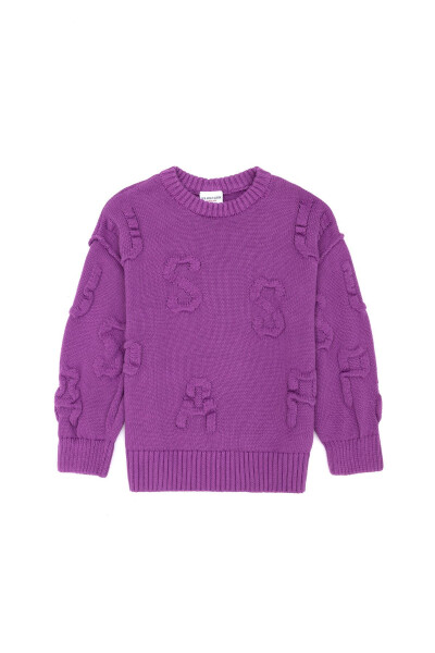 Girls' Violet Sweater 50271870-VR037 - 7