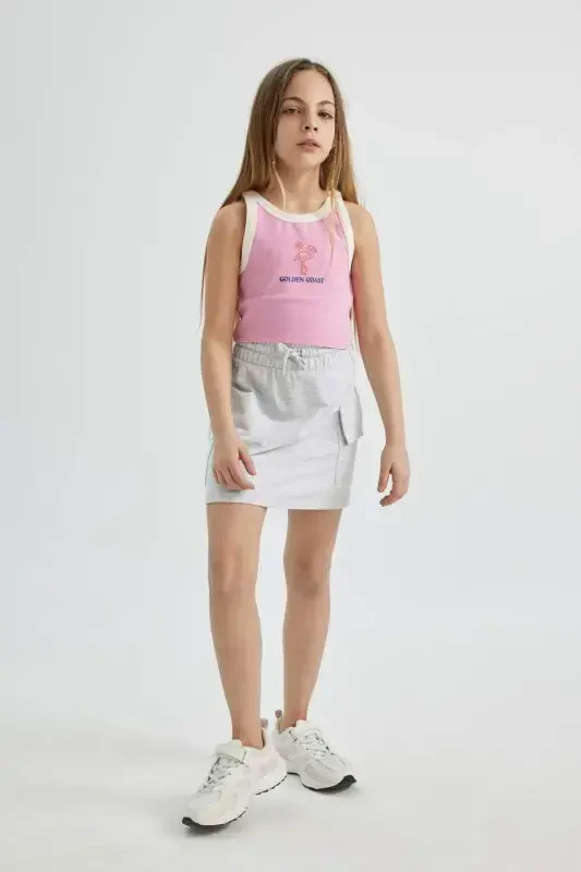 Girls' Waist Tie Skirt B4471a824sm - 2