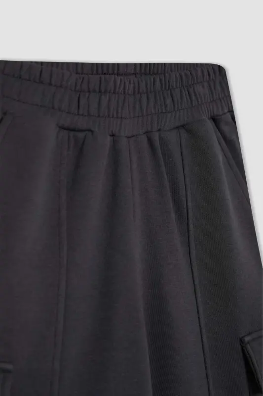 Girls Wide Leg Cargo Jogger Pants B6402a824sp - 2