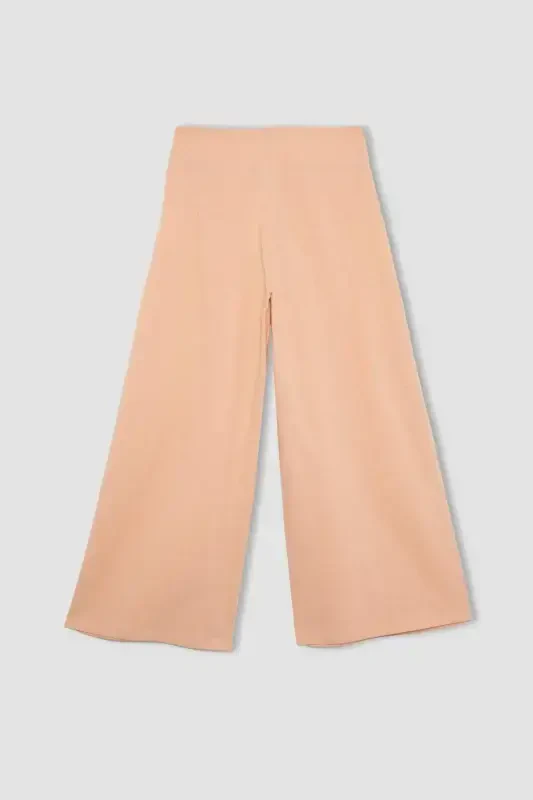 Girls Wide Leg Cotton Trousers C0448a824sp - 8