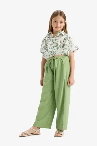 Girls' Wide Leg Pants C0273A824SM - DEFACTO (1)