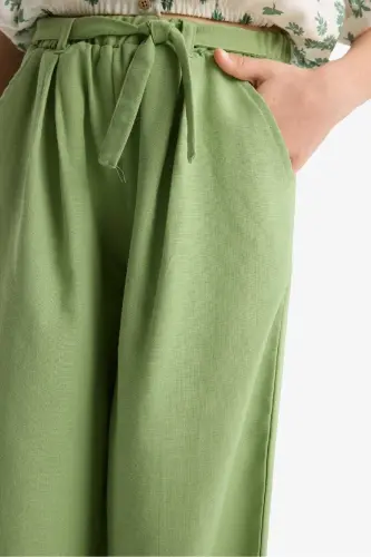 Girls' Wide Leg Pants C0273A824SM - 5