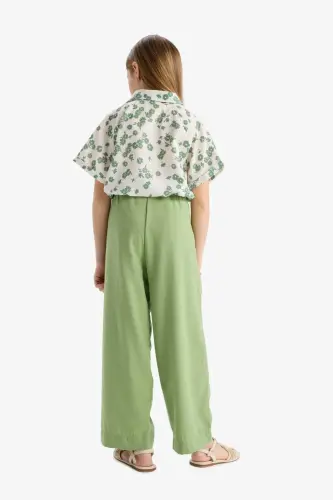 Girls' Wide Leg Pants C0273A824SM - 6