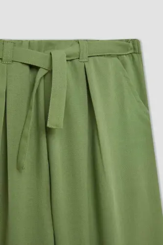 Girls' Wide Leg Pants C0273A824SM - 8