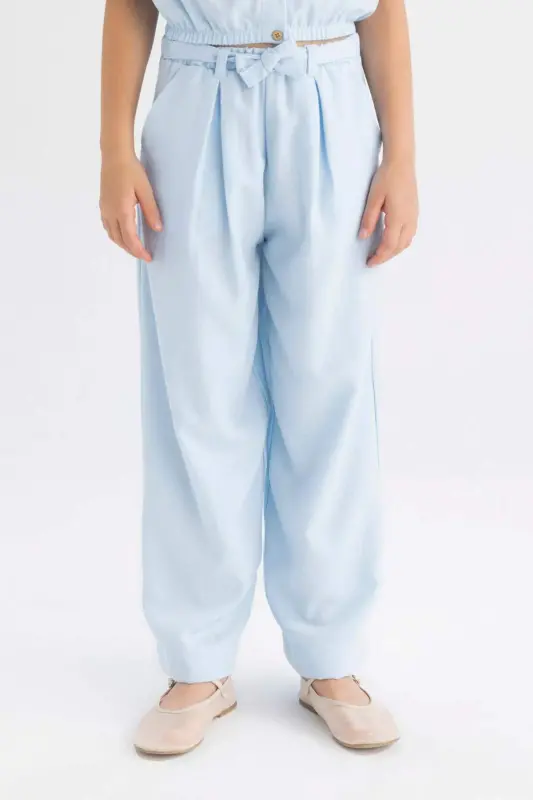 Girls Wide Leg Trousers C0273A824SM - 4