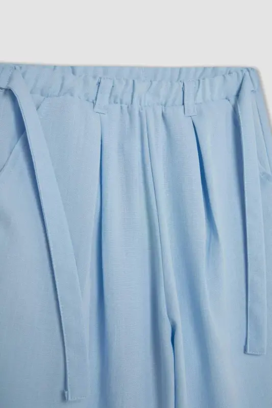Girls Wide Leg Trousers C0273A824SM - 8