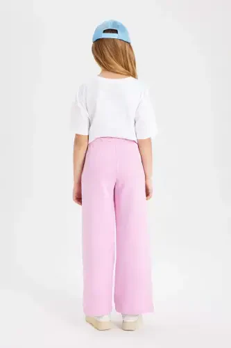 Girls Wide Leg Wide Slit Pants C0310a824sm - 7