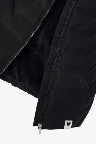 Girls Winter Padded Vest (Black) - MAYORAL (1)