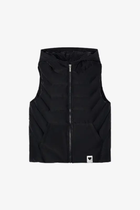 Girls Winter Padded Vest (Black) - MAYORAL