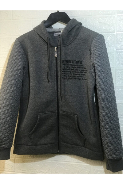 Girls' Zipper Jacket - MİNAKİDS (1)