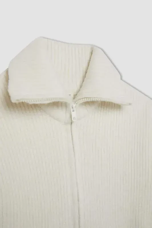 Girls' Zippered School Cardigan C6924A824AU - 8