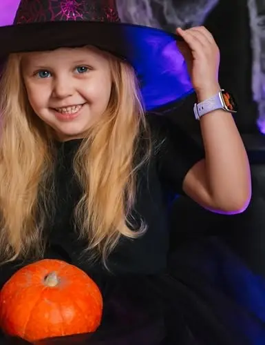 Girovo Cartoon Engraved Bands Compatible with Apple Watch Band 40/38/41/42/49/45/44/46mm Women, Two-Tone Cute Soft Silicone Stylish Sport Strap for iWatch Series 10/9/8/7/6/5/4/3/2/1/SE - 5