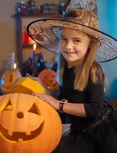 Girovo Cartoon Engraved Bands Compatible with Apple Watch Band 40/38/41/42/49/45/44/46mm Women, Two-Tone Cute Soft Silicone Stylish Sport Strap for iWatch Series 11/10/9/8/7/6/5/4/3/2/1/SE Ultra - 5