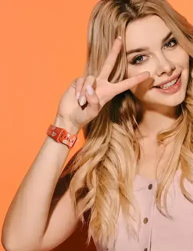 Girovo Cartoon Engraved Bands Compatible with Apple Watch Band 40/38/41/42/49/45/44/46mm Women, Two-Tone Cute Soft Silicone Stylish Sport Strap for iWatch Series 11/10/9/8/7/6/5/4/3/2/1/SE Ultra - 5