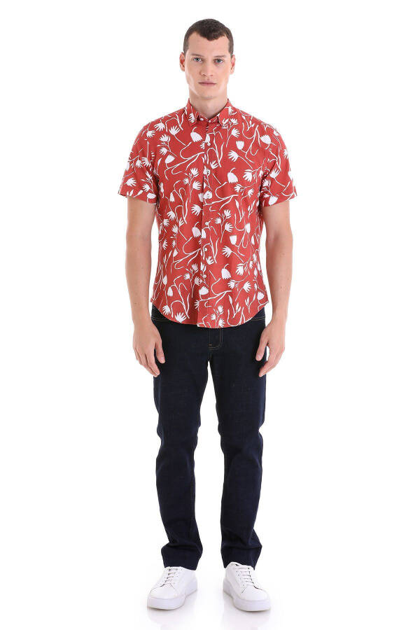 G'ishtrang Comfort Fit Bosma Tugmali Yoqa 100% Paxta - 3