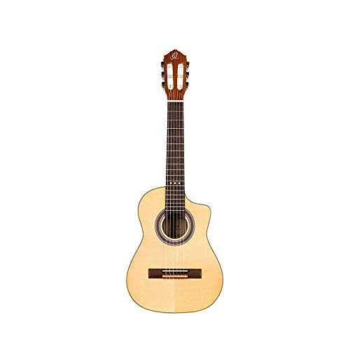 Гитара акустическая 6-струнная серии Ortega Guitars Requinto, правая, ель, 22 дюйма (RQ25) - 2