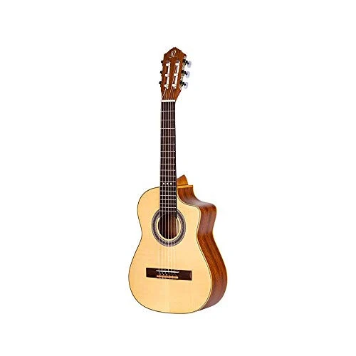 Гитара акустическая 6-струнная серии Ortega Guitars Requinto, правая, ель, 22 дюйма (RQ25) - 3