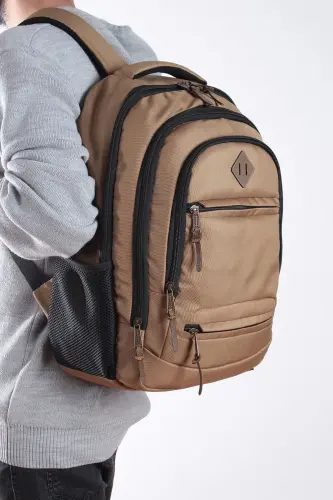 Gk19 Unisex Maktab Ryukzaki Talaba Kundalik Sayohat Tatil Sport Sayr Piyoda Sayohat Sayr Qilish Kemping Kundalik Cam-CAMEL 