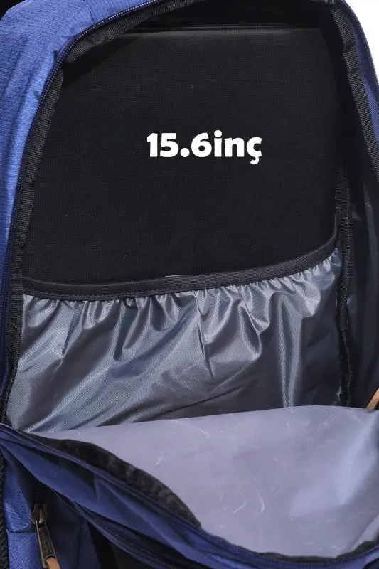 Gk19 Unisex Okul Sırt Çantası Öğrenci Günlük Seyahat Tatil Spor Yürüyüş Seyahat Gezi Kamp Günlük Lac-LACİVERT - 5