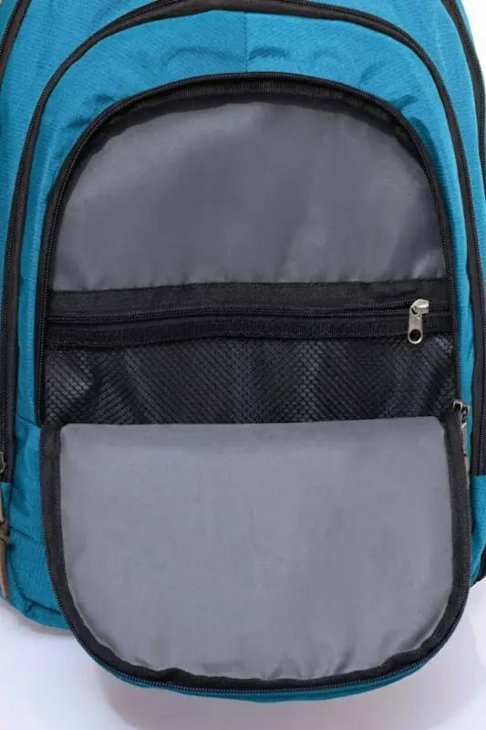 Gk19 Unisex Okul Sırt Çantası Öğrenci Günlük Seyahat Tatil Spor Yürüyüş Seyahat Gezi Kamp Günlük Mav - MAVİ - 5
