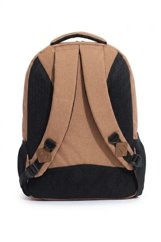 Gk19 Unisex School Backpack Student Daily Travel Holiday Sports Hiking Travel Trip Camping Daily Cam-CAMEL - 4