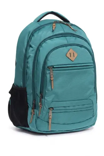 Gk19 Unisex School Backpack Student Daily Travel Holiday Sports Hiking Travel Trip Camping Daypack-TURQUOISE - 3
